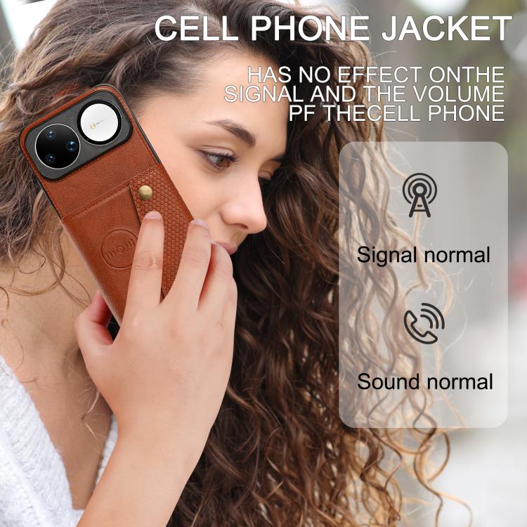 For Huawei nova 15 Ultra 5G Double Buckle Card Slots Magnetic Phone Case