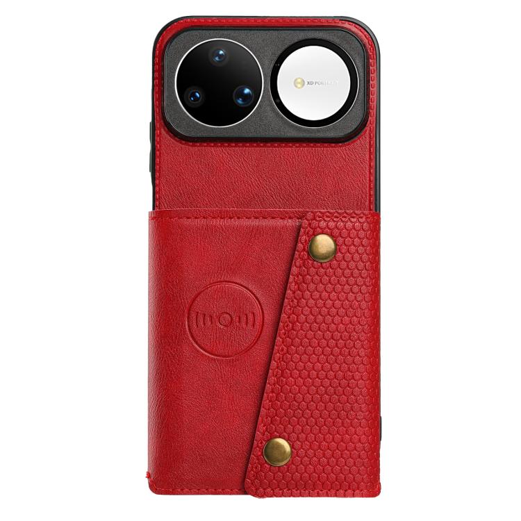 For Huawei nova 15 Ultra 5G Double Buckle Card Slots Magnetic Phone Case