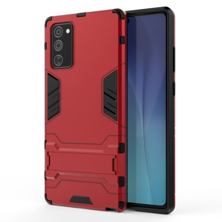 For Samsung Galaxy Note20 PC + TPU Shockproof Protective Case with Holder