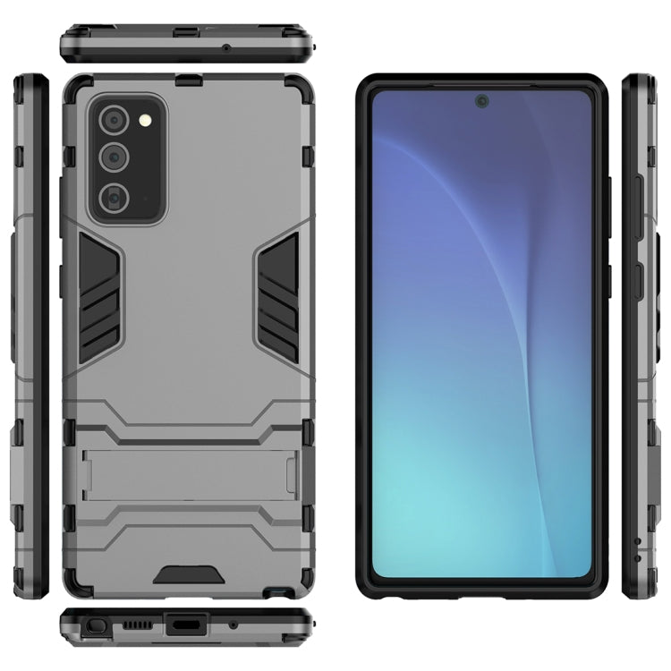 For Samsung Galaxy Note20 PC + TPU Shockproof Protective Case with Holder