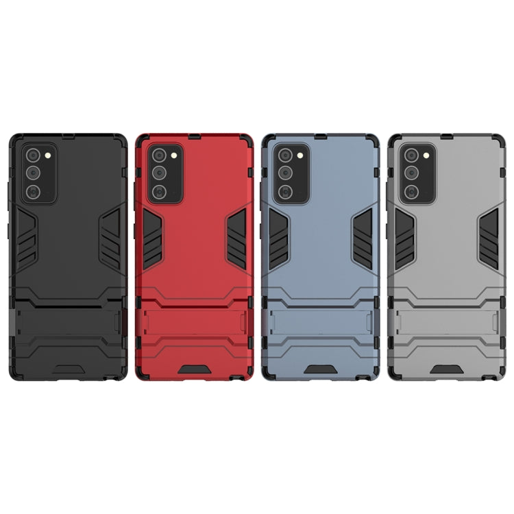 For Samsung Galaxy Note20 PC + TPU Shockproof Protective Case with Holder