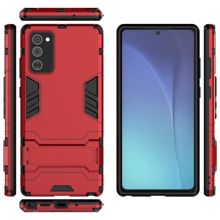 For Samsung Galaxy Note20  Plus PC + TPU Shockproof Protective Case with Holder