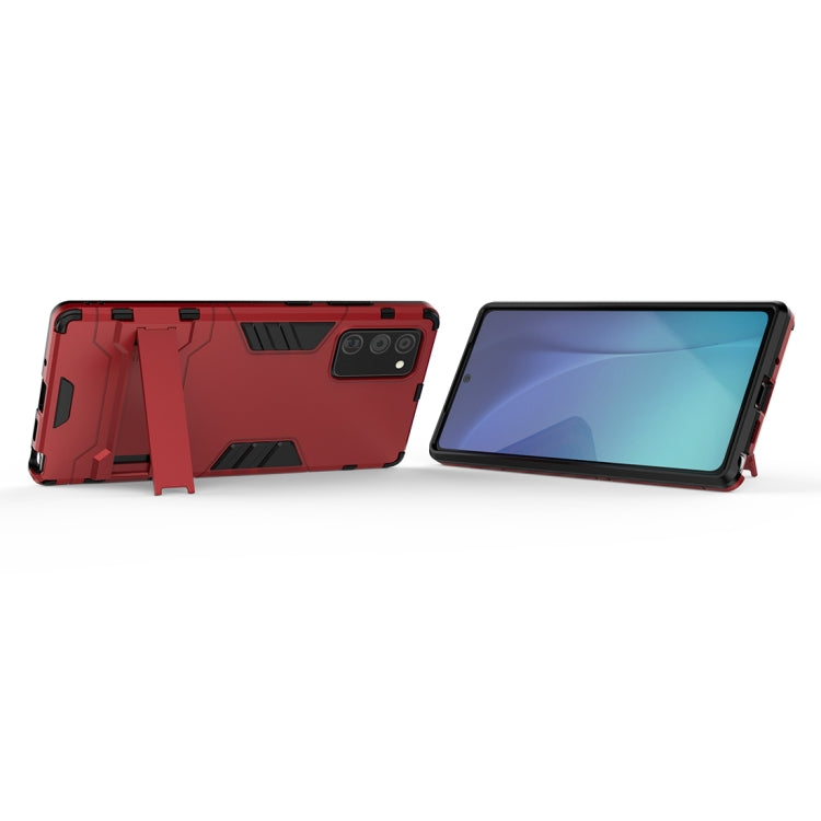 For Samsung Galaxy Note20  Plus PC + TPU Shockproof Protective Case with Holder