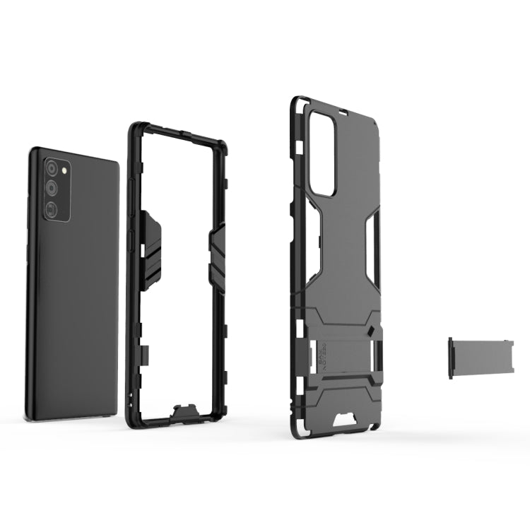 For Samsung Galaxy Note20  Plus PC + TPU Shockproof Protective Case with Holder