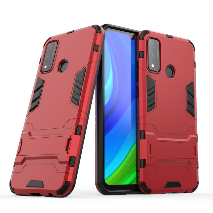 For Huawei P smart 2020 PC + TPU Shockproof Protective Case with Holder
