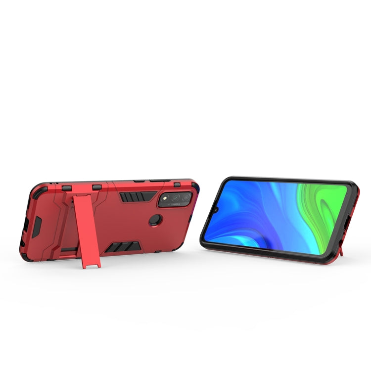For Huawei P smart 2020 PC + TPU Shockproof Protective Case with Holder