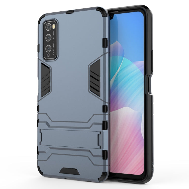 For Huawei Enjoy Z PC + TPU Shockproof Protective Case with Holder