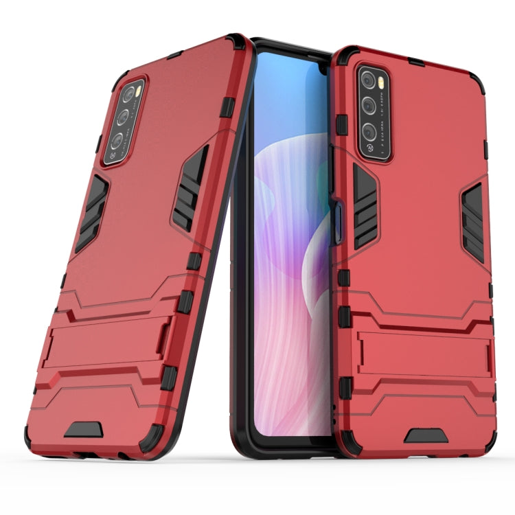 For Huawei Enjoy Z PC + TPU Shockproof Protective Case with Holder