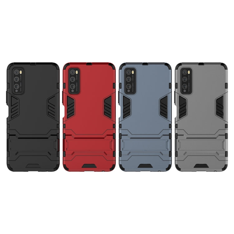 For Huawei Enjoy Z PC + TPU Shockproof Protective Case with Holder