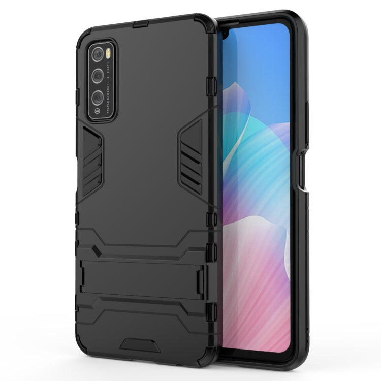 For Huawei Enjoy Z PC + TPU Shockproof Protective Case with Holder