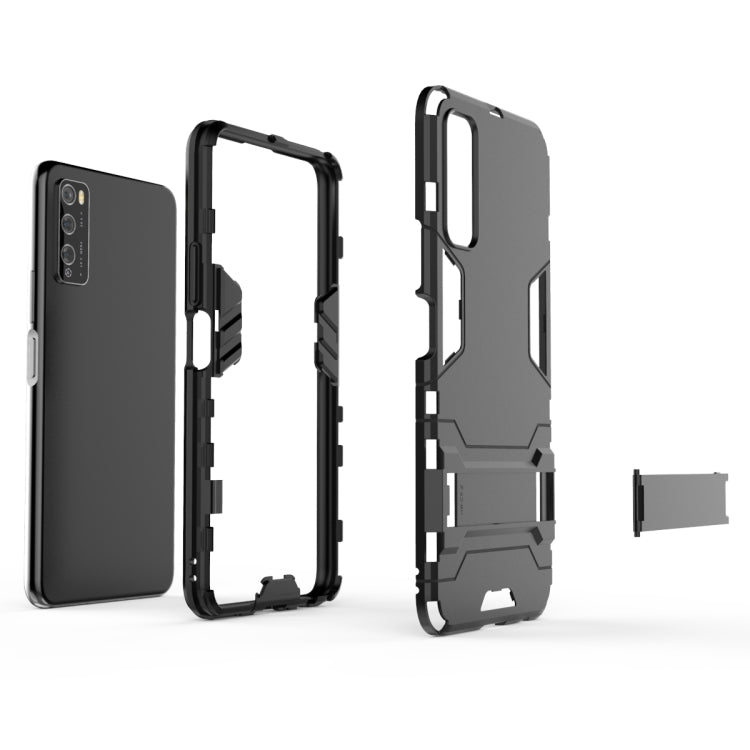 For Huawei Enjoy Z PC + TPU Shockproof Protective Case with Holder