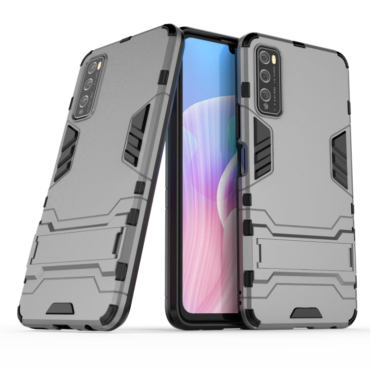 For Huawei Enjoy Z PC + TPU Shockproof Protective Case with Holder