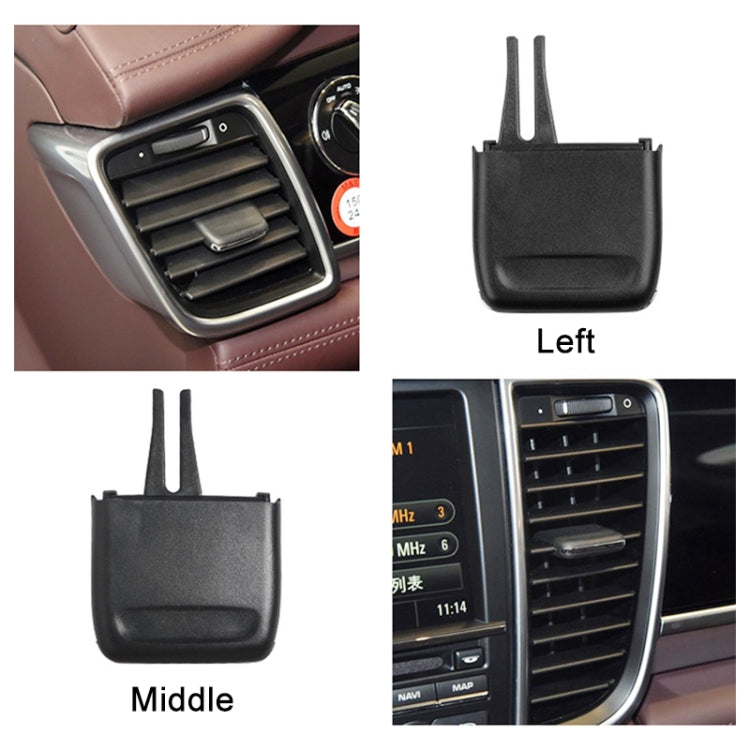 For Porsche Panamera Left Driving Car Air Conditioning Air Outlet Paddle, Type: