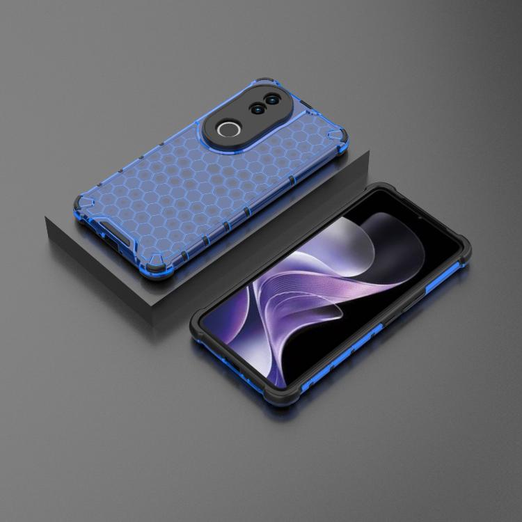 For vivo V50 5G Global Shockproof Honeycomb PC + TPU Phone Case