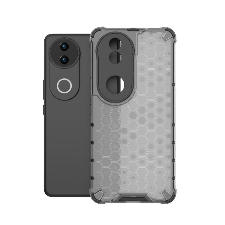 For vivo V50 5G Global Shockproof Honeycomb PC + TPU Phone Case