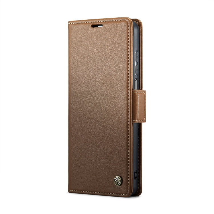 For Motorola Moto G Stylus 5G 2023 CaseMe 023 Butterfly Buckle Litchi Texture RFID Anti-theft Leather Phone Case