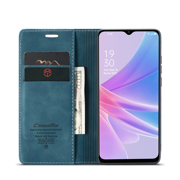 For OPPO A58 5G / A58X 5G CaseMe 013 Multifunctional Horizontal Flip Leather Phone Case