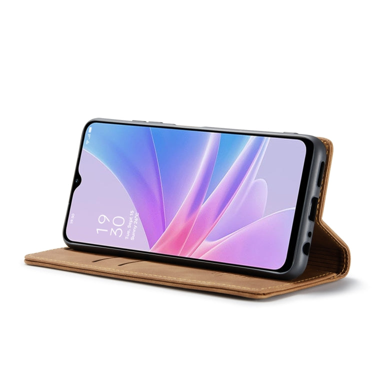 For OPPO A58 5G / A58X 5G CaseMe 013 Multifunctional Horizontal Flip Leather Phone Case