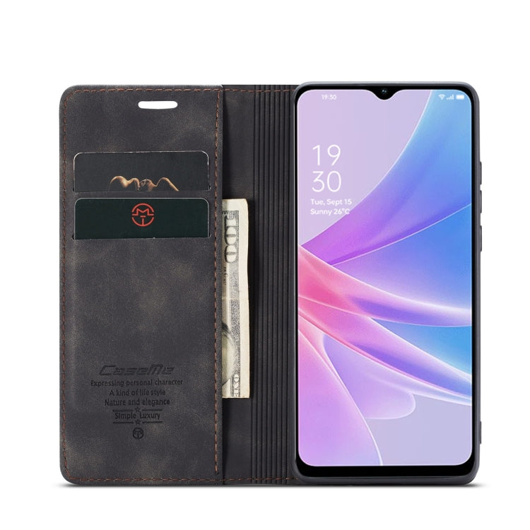 For OPPO A58 5G / A58X 5G CaseMe 013 Multifunctional Horizontal Flip Leather Phone Case
