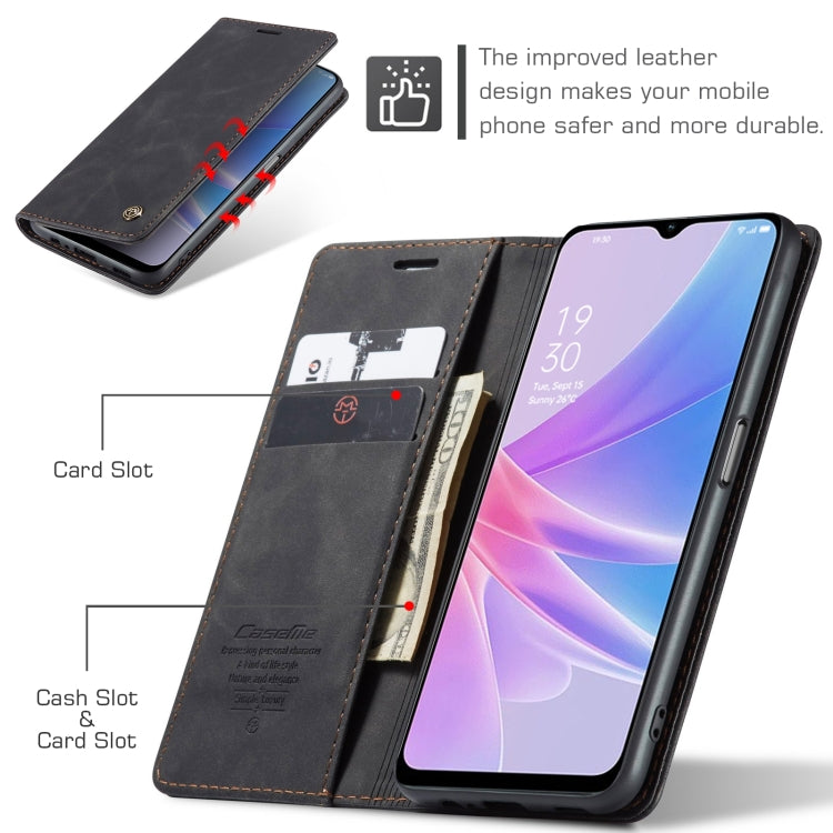 For OPPO A58 5G / A58X 5G CaseMe 013 Multifunctional Horizontal Flip Leather Phone Case