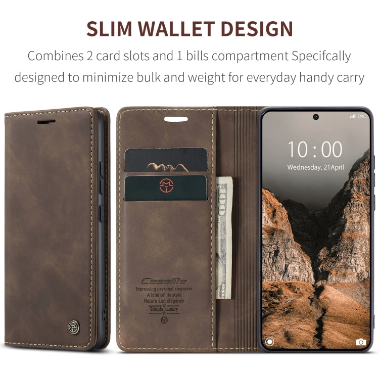 For Xiaomi Poco X6 Pro CaseMe 013 Multifunctional Horizontal Flip Leather Phone Case