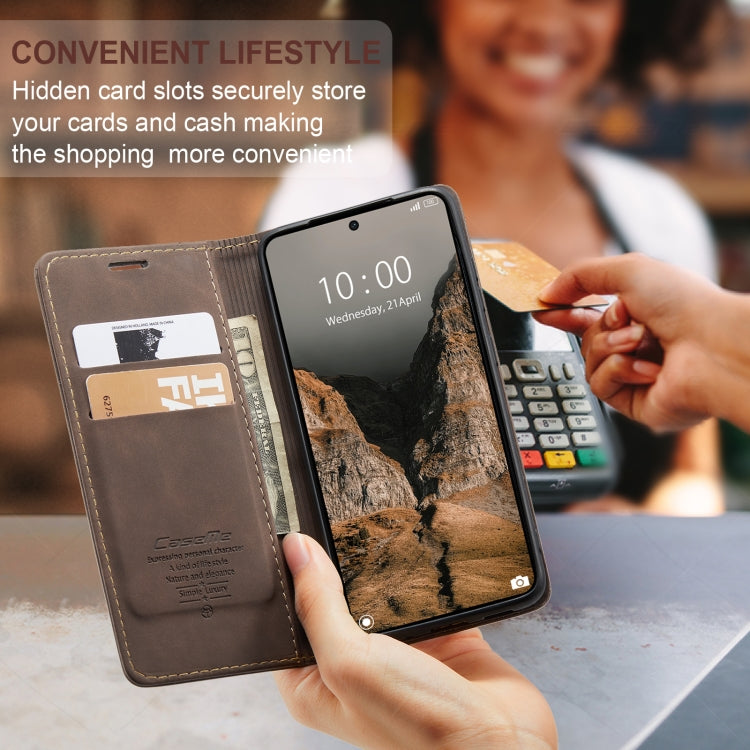 For Xiaomi Redmi K70E 5G CaseMe 013 Multifunctional Horizontal Flip Leather Phone Case