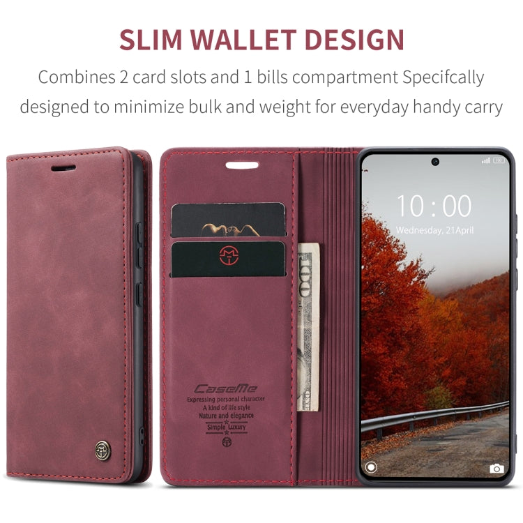 For Xiaomi Redmi K70E 5G CaseMe 013 Multifunctional Horizontal Flip Leather Phone Case