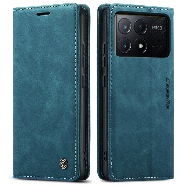 For Xiaomi Redmi K70E 5G CaseMe 013 Multifunctional Horizontal Flip Leather Phone Case