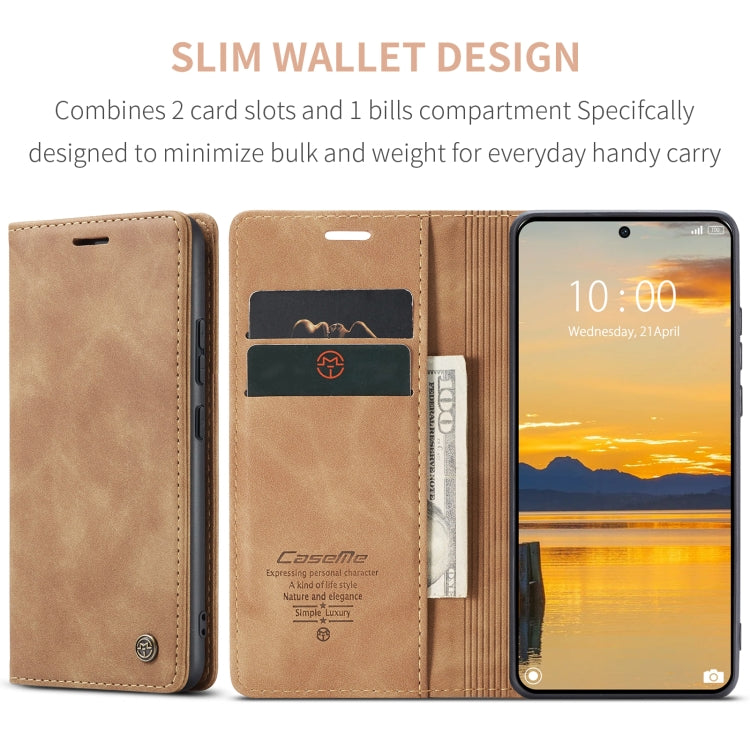 For Xiaomi Redmi K70E 5G CaseMe 013 Multifunctional Horizontal Flip Leather Phone Case