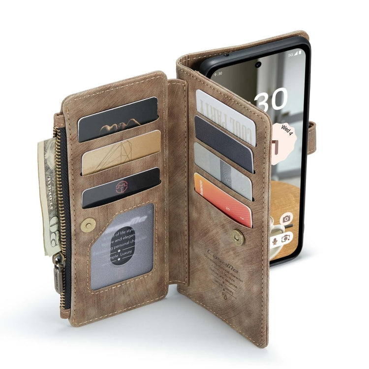 For Google Pixel 8a CaseMe C30 Multifunctional Leather Phone Case