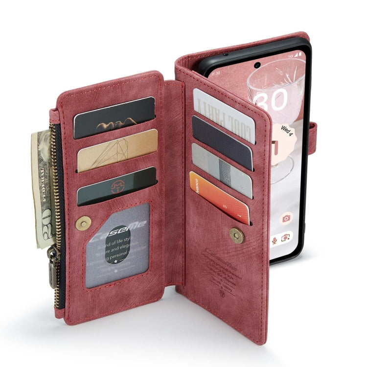 For Google Pixel 8a CaseMe C30 Multifunctional Leather Phone Case