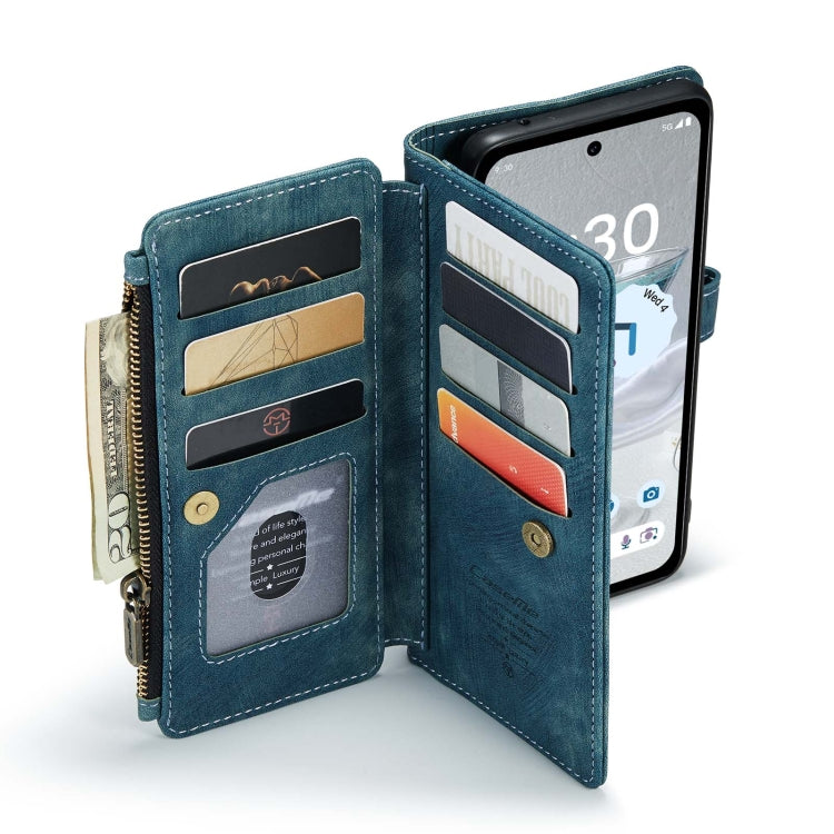 For Google Pixel 8a CaseMe C30 Multifunctional Leather Phone Case
