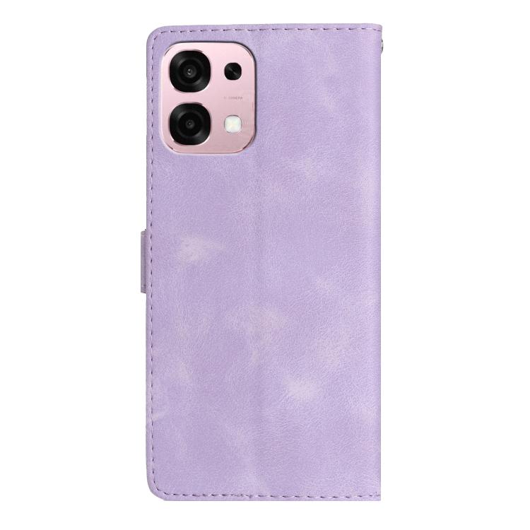 For OPPO A6 Pro 4G / 5G / F31 5G Flower Butterfly Embossing Pattern Leather Phone Case