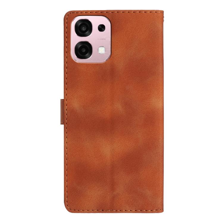 For OPPO Find X9 Flower Butterfly Embossing Pattern Leather Phone Case