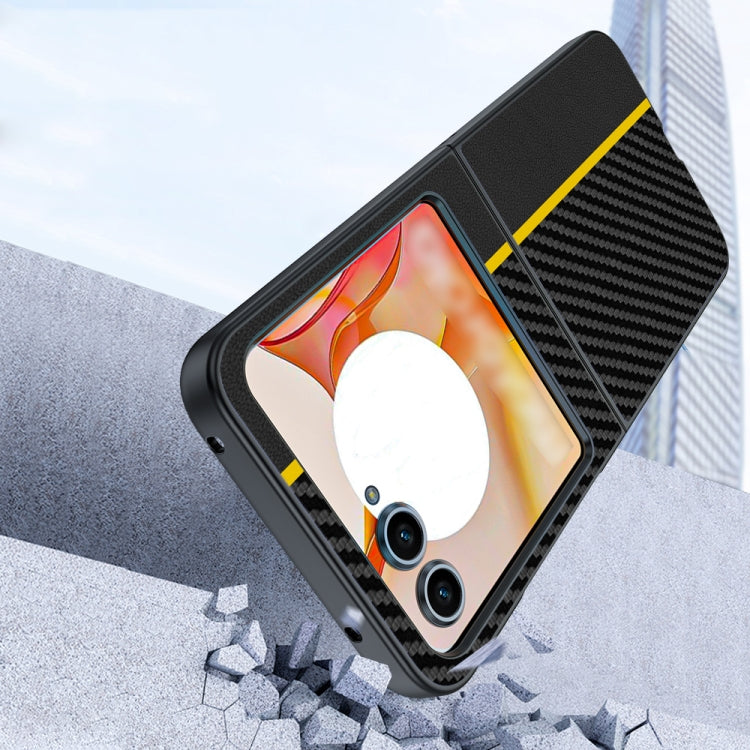 For Motorola Razr 50 / 60 / 70 5G Ultra-thin Carbon Fiber Texture Printing Phone Case