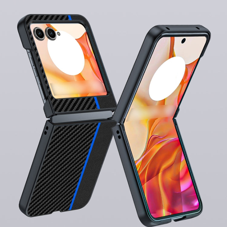 For Motorola Razr 50 / 60 / 70 5G Ultra-thin Carbon Fiber Texture Printing Phone Case