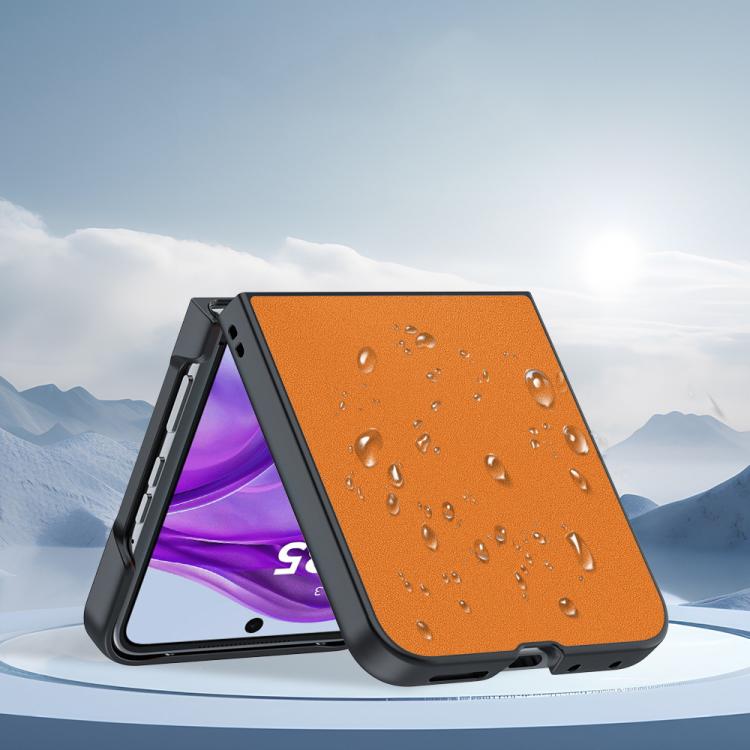 For Motorola Razr 60 Ultra Ultra-thin Plain Skin Leather Phone Case