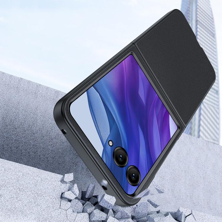 For Motorola Razr 60 Ultra Ultra-thin Plain Skin Leather Phone Case