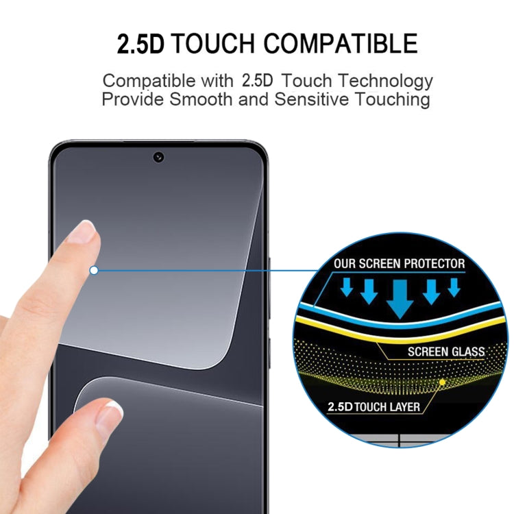 For Xiaomi 13 Pro Full Glue 3D Curved Edge Full Screen Tempered Glass Film