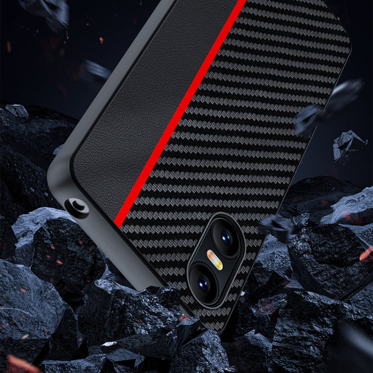 For Sony Xperia 10 VI Ultra-thin Carbon Fiber Texture Printing Phone Case