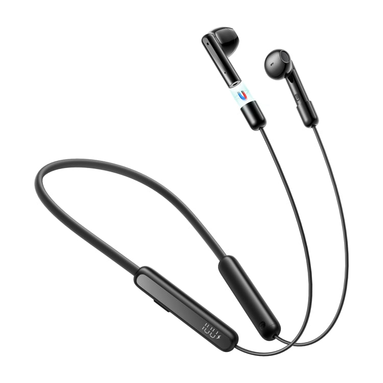 JOYROOM JR-DS1 Magnetic True Wireless Neckband Earphone(Black)