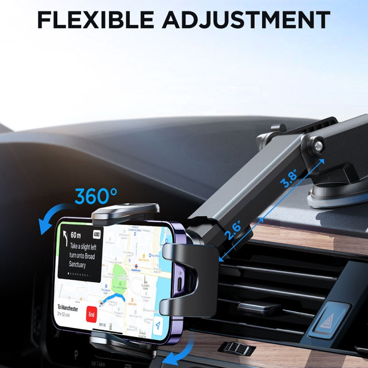 JOYROOM JR-ZS350 Car Dashboard Sucker Phone Holder(Black)