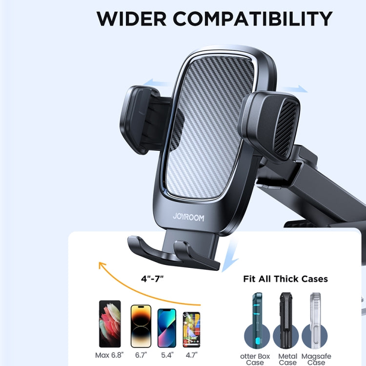 JOYROOM JR-ZS350 Car Dashboard Sucker Phone Holder(Black)