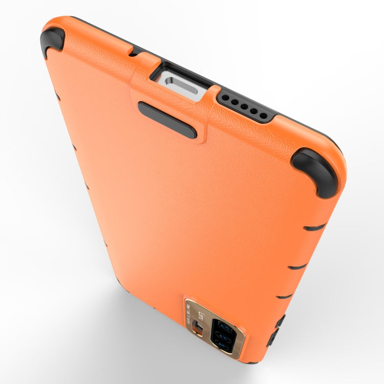 For Huawei P30 Pro Shockproof Grain Leather PC + TPU Case