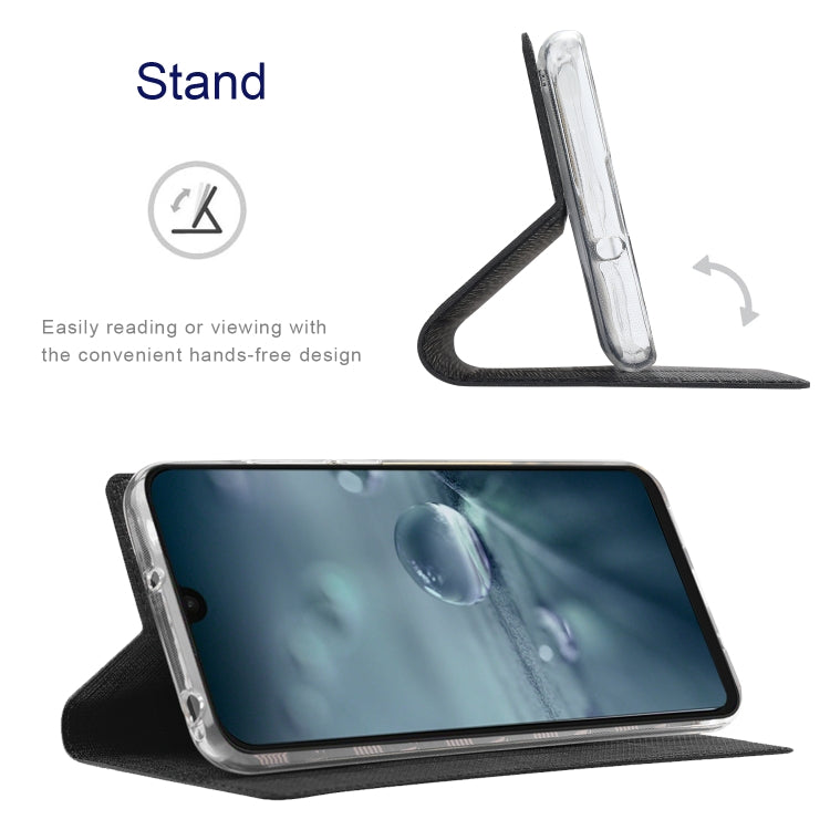 For Sharp Aquos Wish 3 ViLi DMX Series Shockproof TPU + PU Leather Magnetic Attraction Horizontal Flip Case