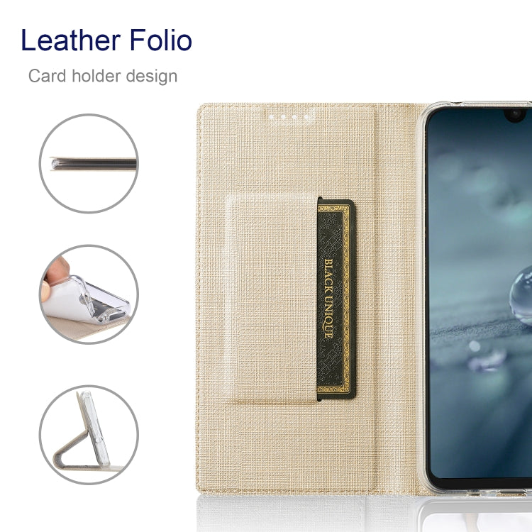 For Sharp Aquos Wish 3 ViLi DMX Series Shockproof TPU + PU Leather Magnetic Attraction Horizontal Flip Case