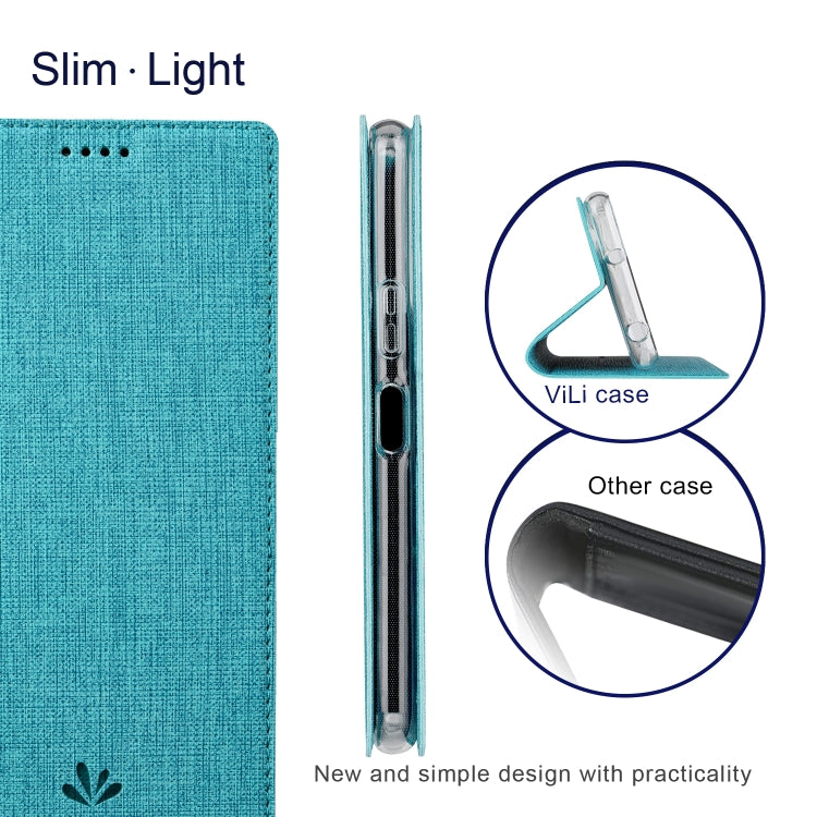 For Sharp Aquos Wish 3 ViLi DMX Series Shockproof TPU + PU Leather Magnetic Attraction Horizontal Flip Case