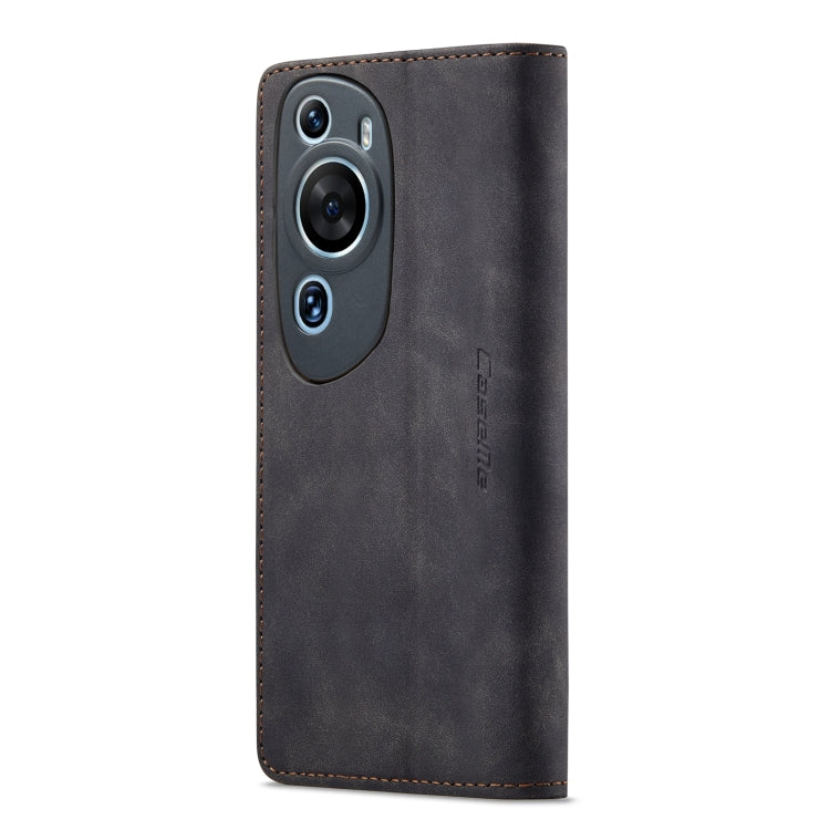 For Huawei P60 Art CaseMe 013 Multifunctional Horizontal Flip Leather Phone Case