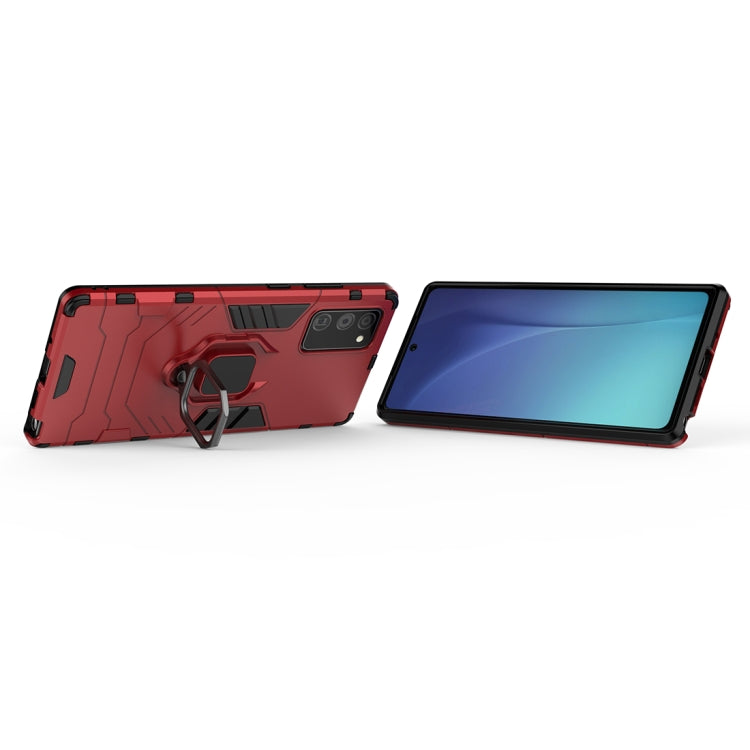 For Samsung Galaxy Note20 PC + TPU Anti-fall Protective Case with Ring Holder