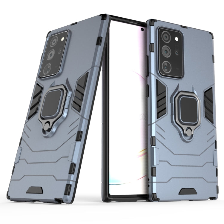 For Samsung Galaxy Note20 Ultra PC + TPU Anti-fall Protective Case with Ring Holder